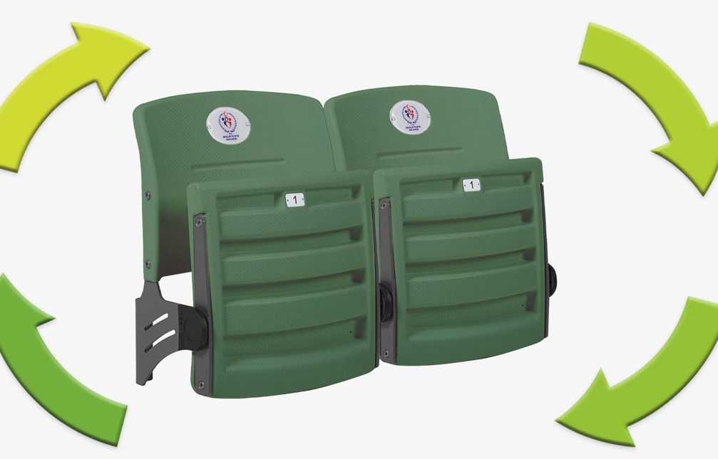 Sustainability in Stadium Seats