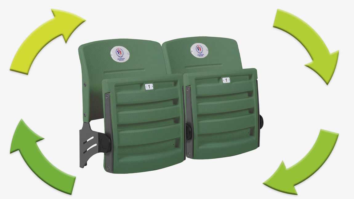 Sustainability in Stadium Seats