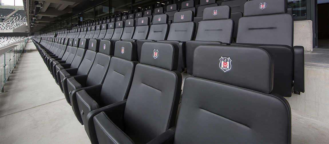 Upholstered Stadium Seats